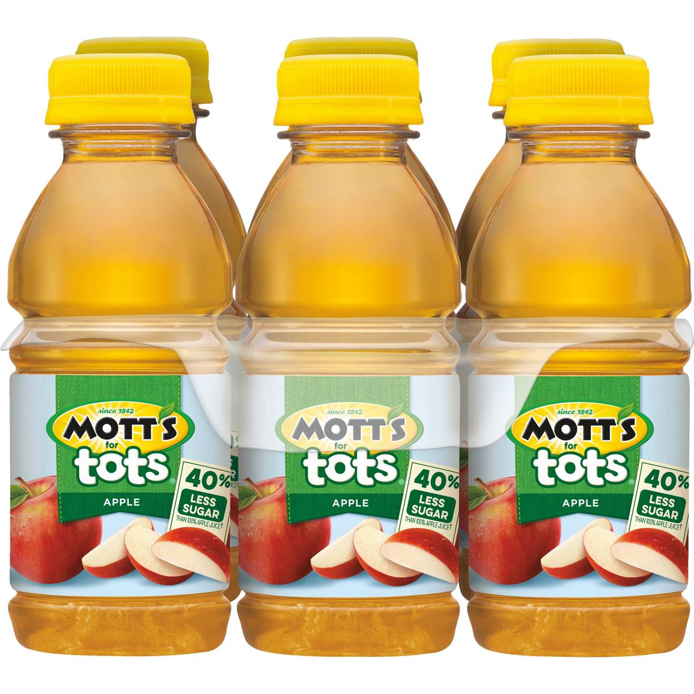 Mott's For Tots Apple Juice 8 oz Bottles; image 1 of 5