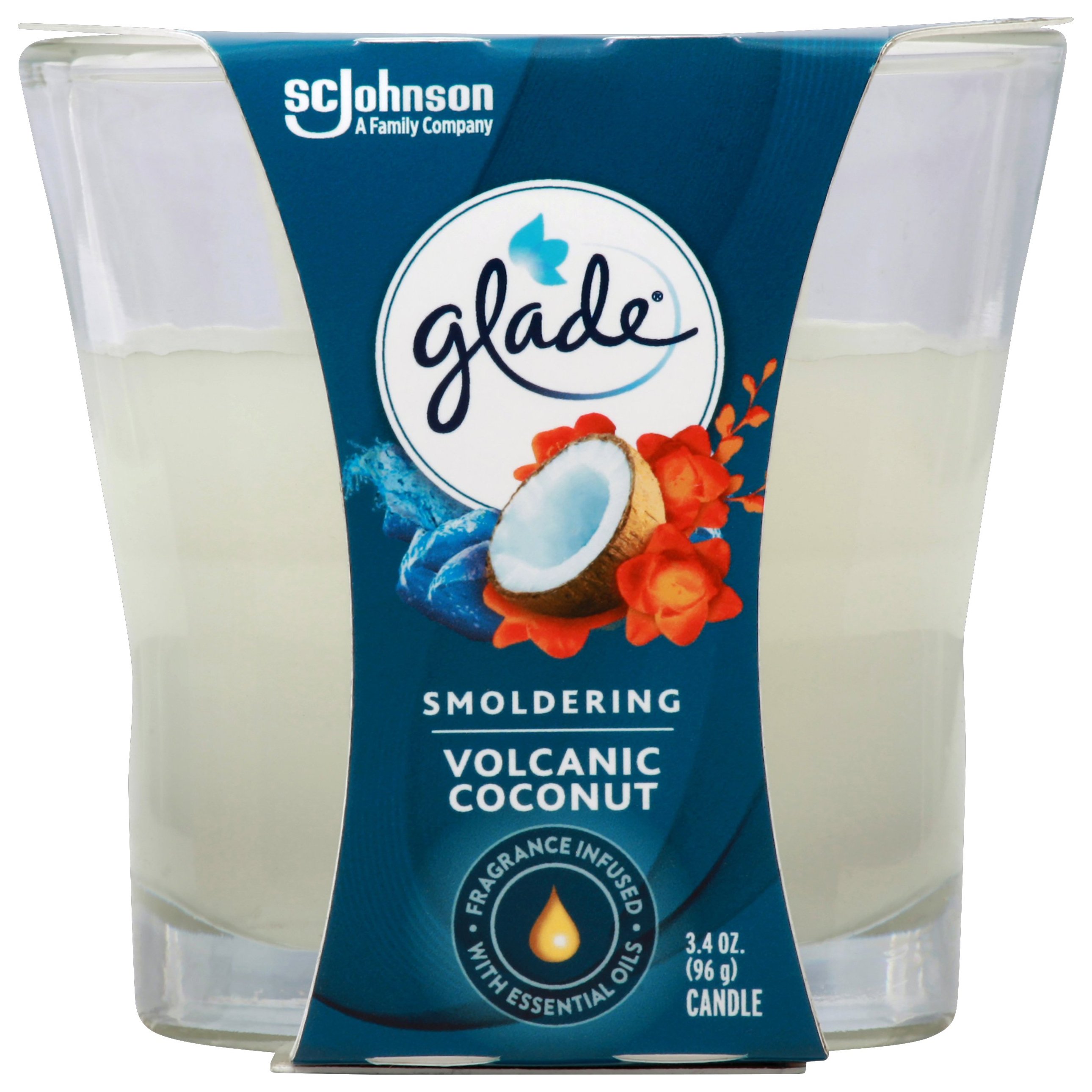 Glade Smoldering Volcanic Coconut Candle Shop Candles at HEB