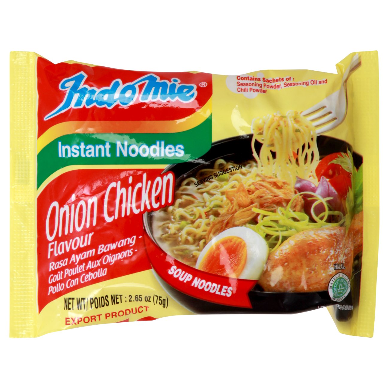 Indomie Noodles Chicken Pepper Soup Flavor - 4 Packs