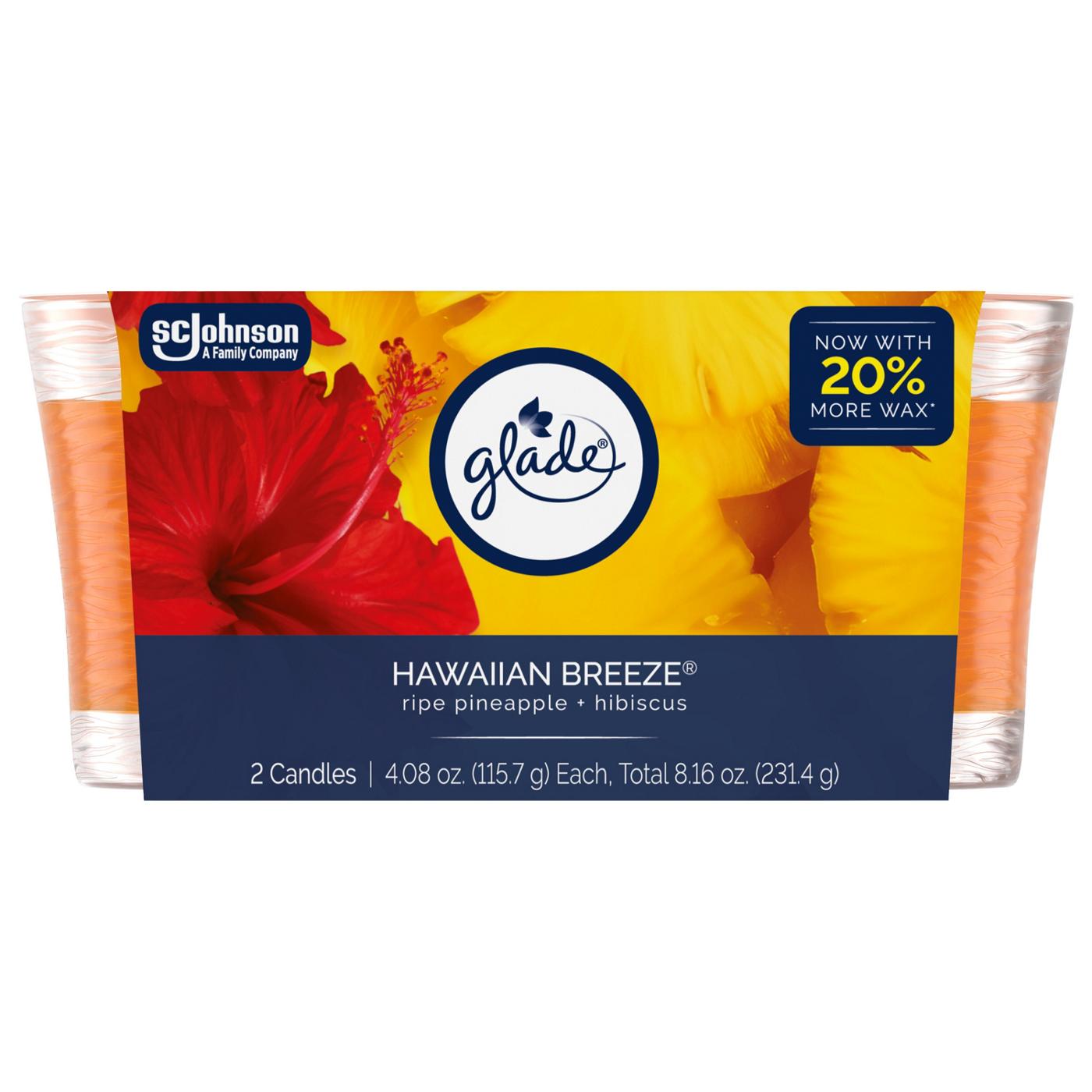 Glade Hawaiian Breeze Candle Value Pack Shop Candles at HEB