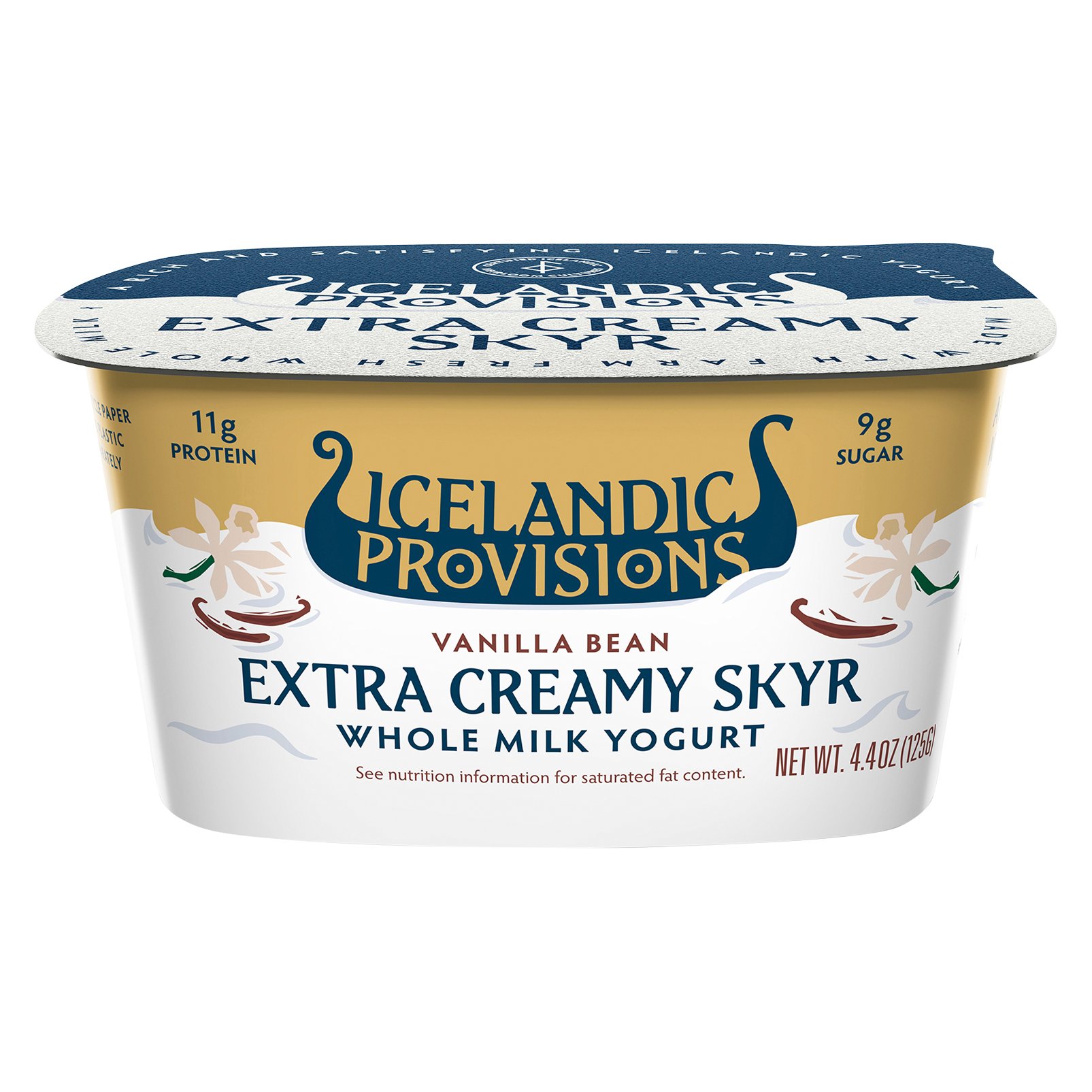 Icelandic Provisions Extra Creamy Skyr - Vanilla Bean - Shop Yogurt at ...