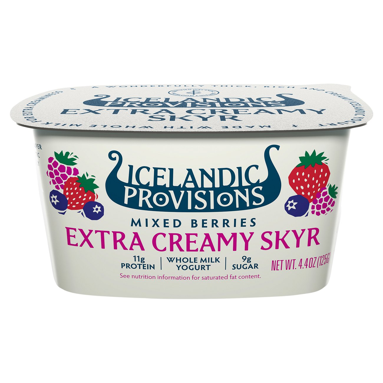 Icelandic Provisions Mixed Berry Krimi Skyr Shop Yogurt at HEB