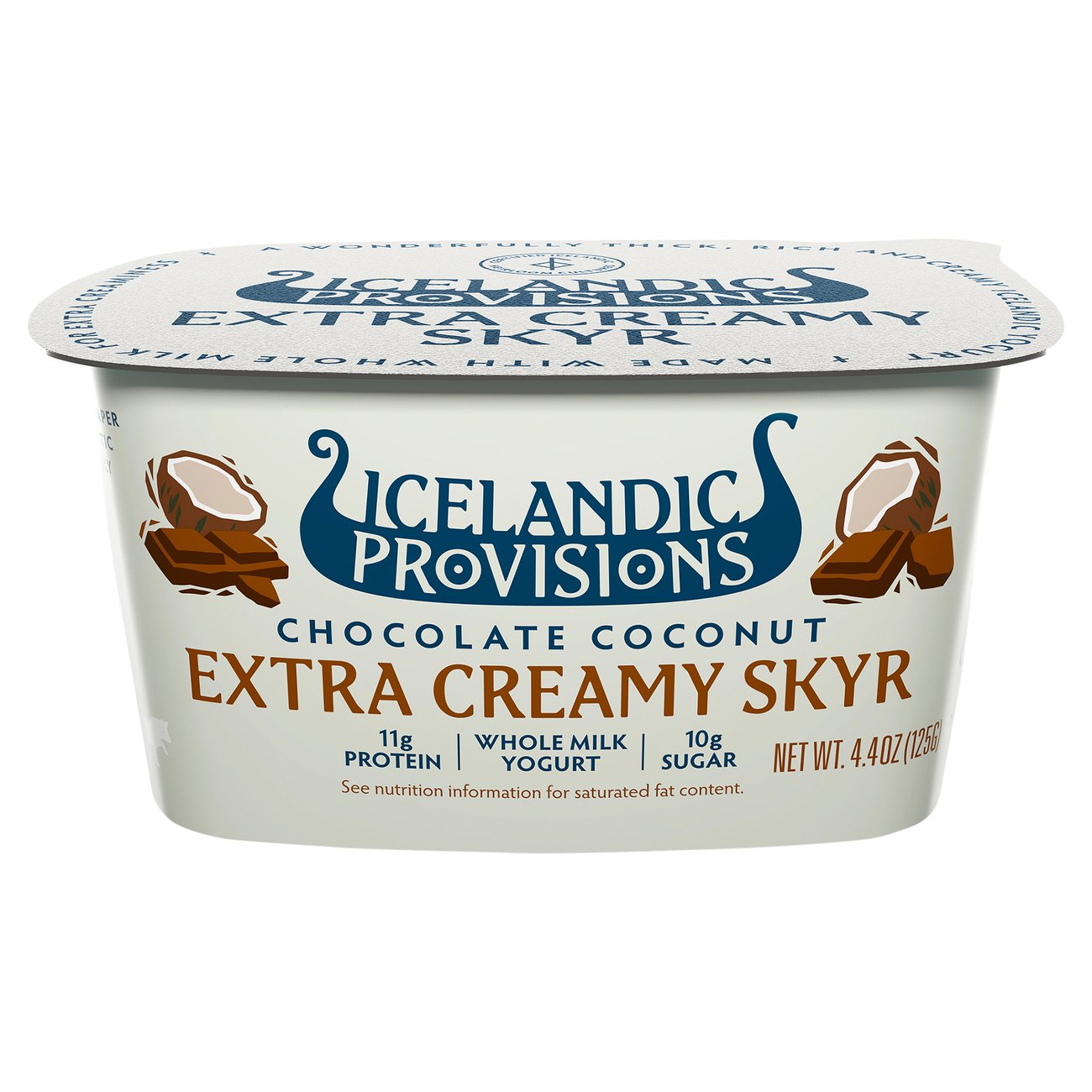 Icelandic Provisions Chocolate Coconut Krimi Skyr Shop Yogurt at HEB