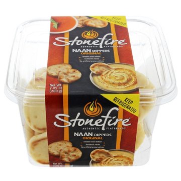 Stonefire Naan Flatbread Dippers - Original, 7.05 oz