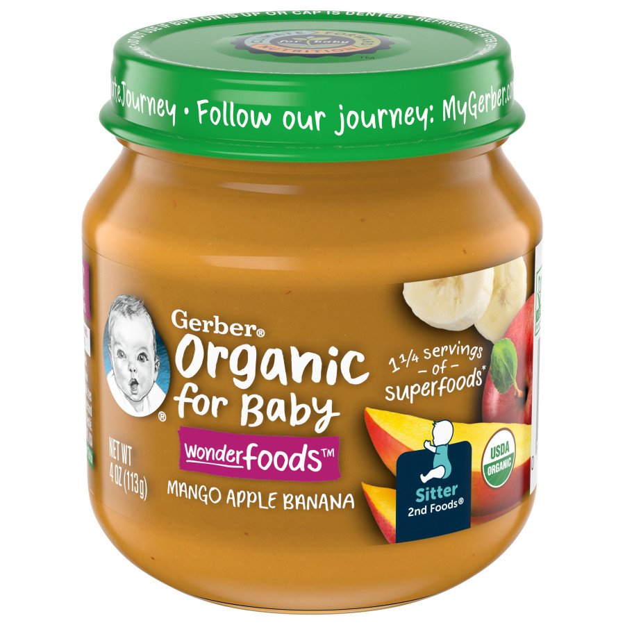 gerber 2nd stage foods