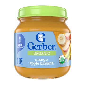 Gerber Organic for Baby Wonderfoods 2nd Foods - Mango Apple & Banana