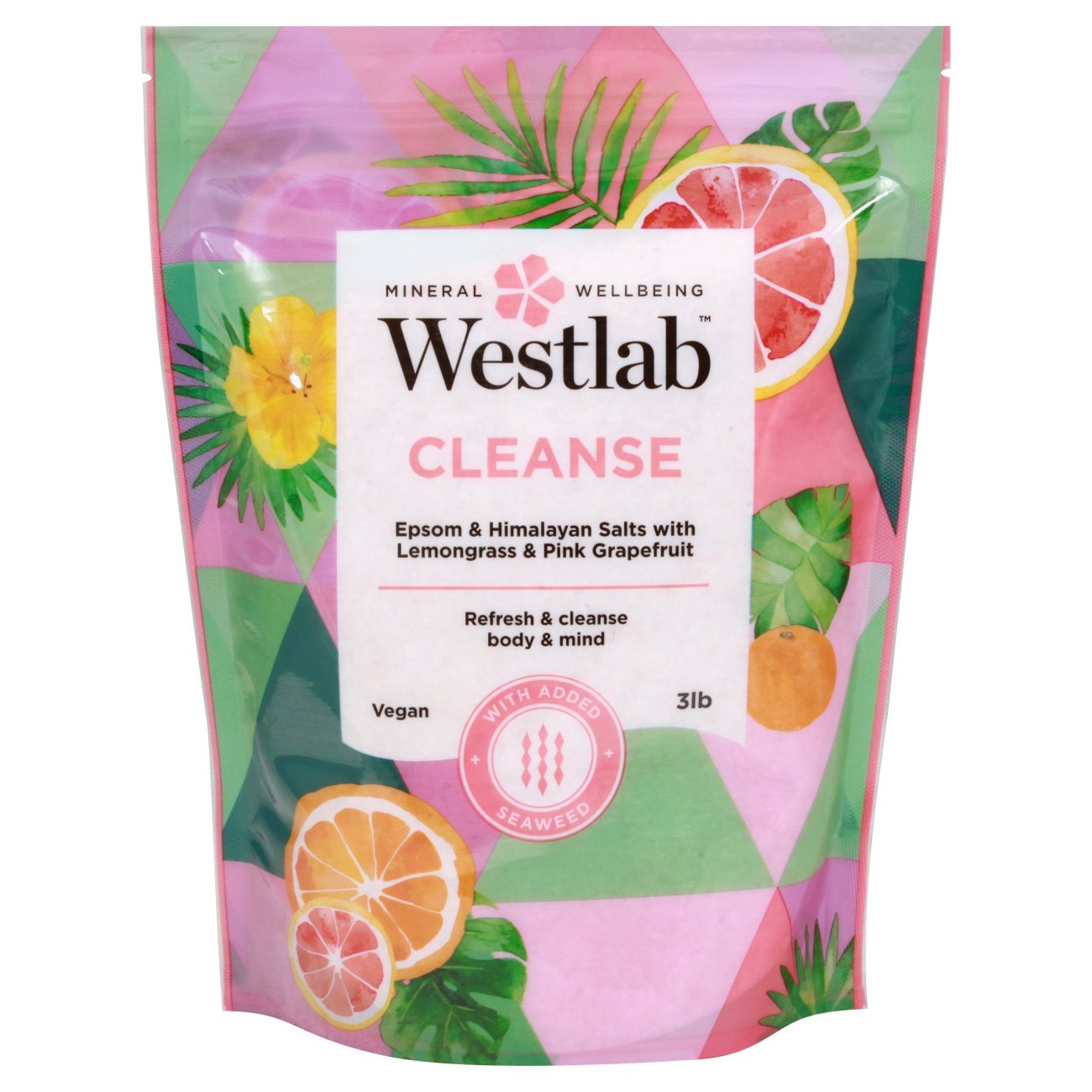 Westlab Westlab Epsom & Himalayan Salt Lemongrass & Pink Grapefruit