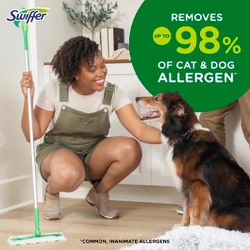 Swiffer Pet Heavy Duty Dry Multi-Surface Cloth Refills, Febreze Freshness Scent, 32 ct