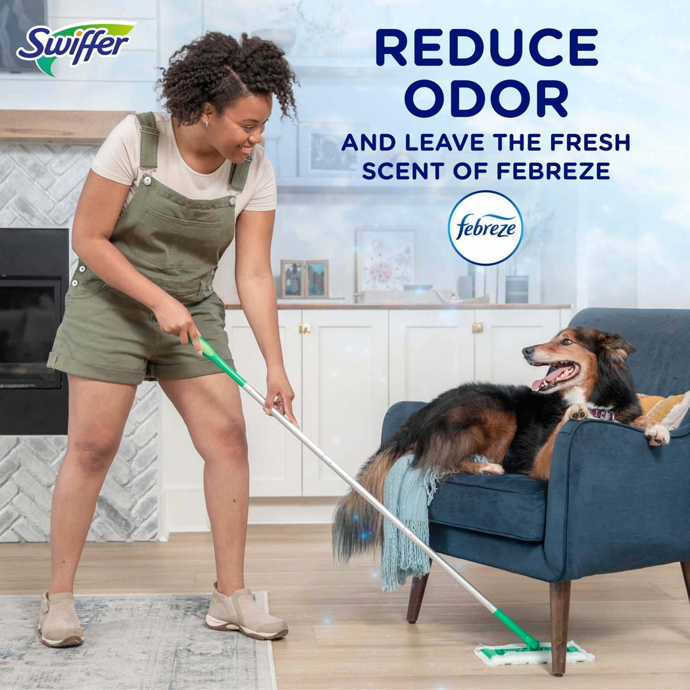 Swiffer Pet Heavy Duty Dry Multi-Surface Cloth Refills, Febreze Freshness Scent; image 2 of 6