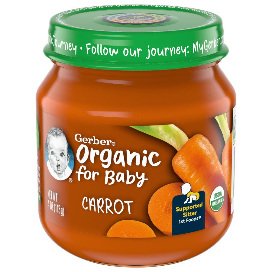 gerber baby food jar label