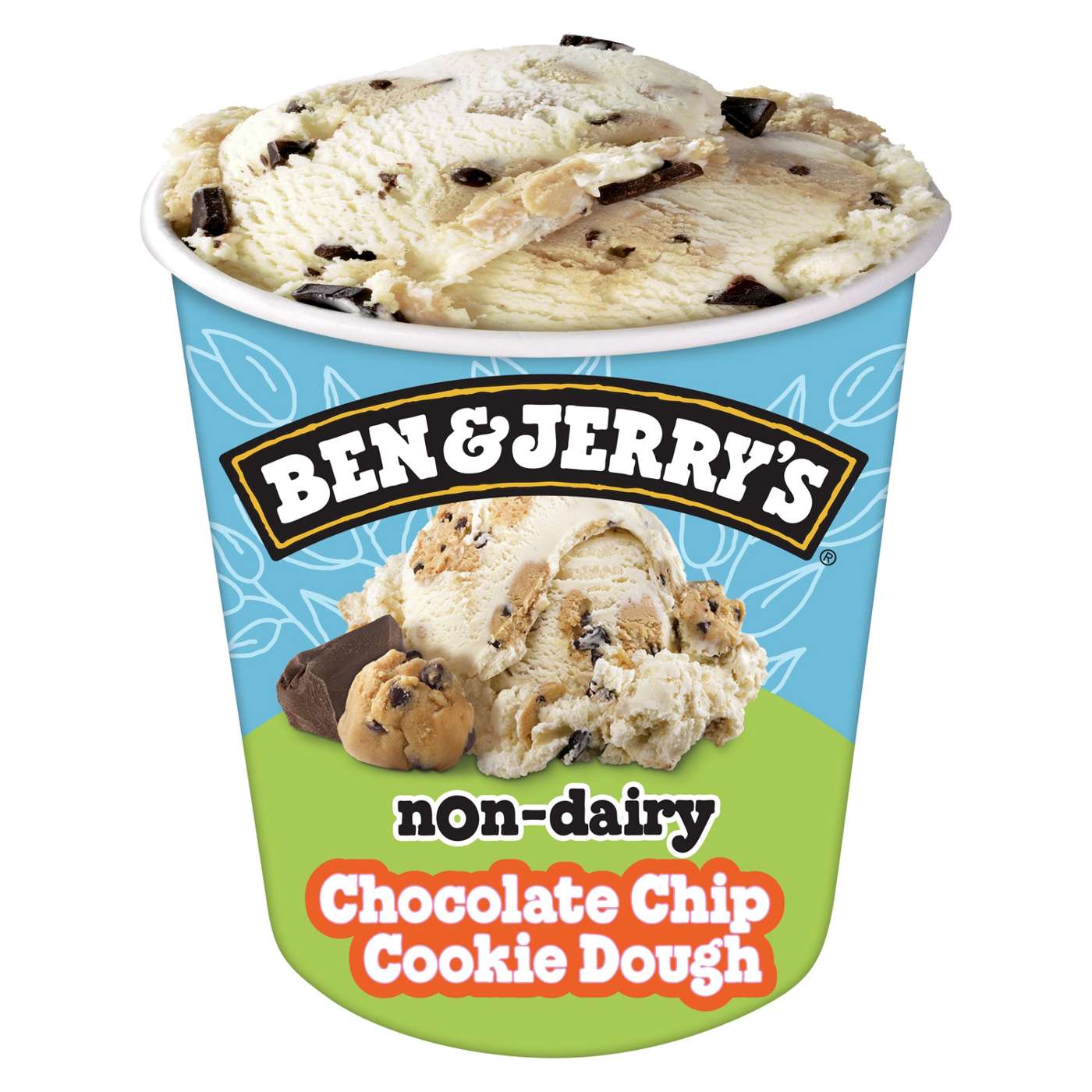Ben & Jerry's Non-Dairy Chocolate Chip Cookie Dough Frozen Dessert; image 6 of 8