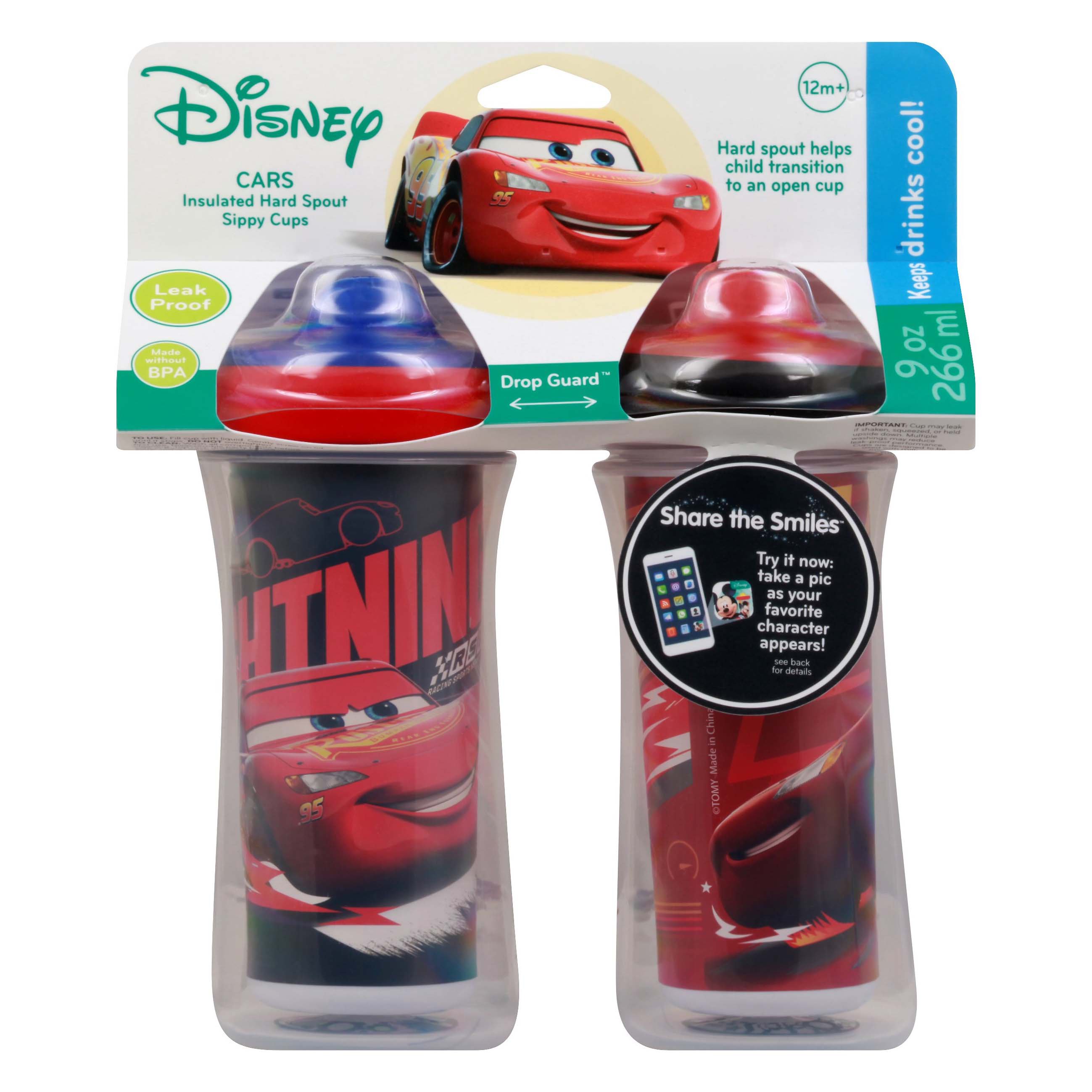 Disney Cars Insulated Sippy Cup Shop Dishes & Utensils at HEB