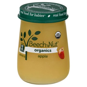 Beech-Nut Organics Stage 1 Baby Food - Apple