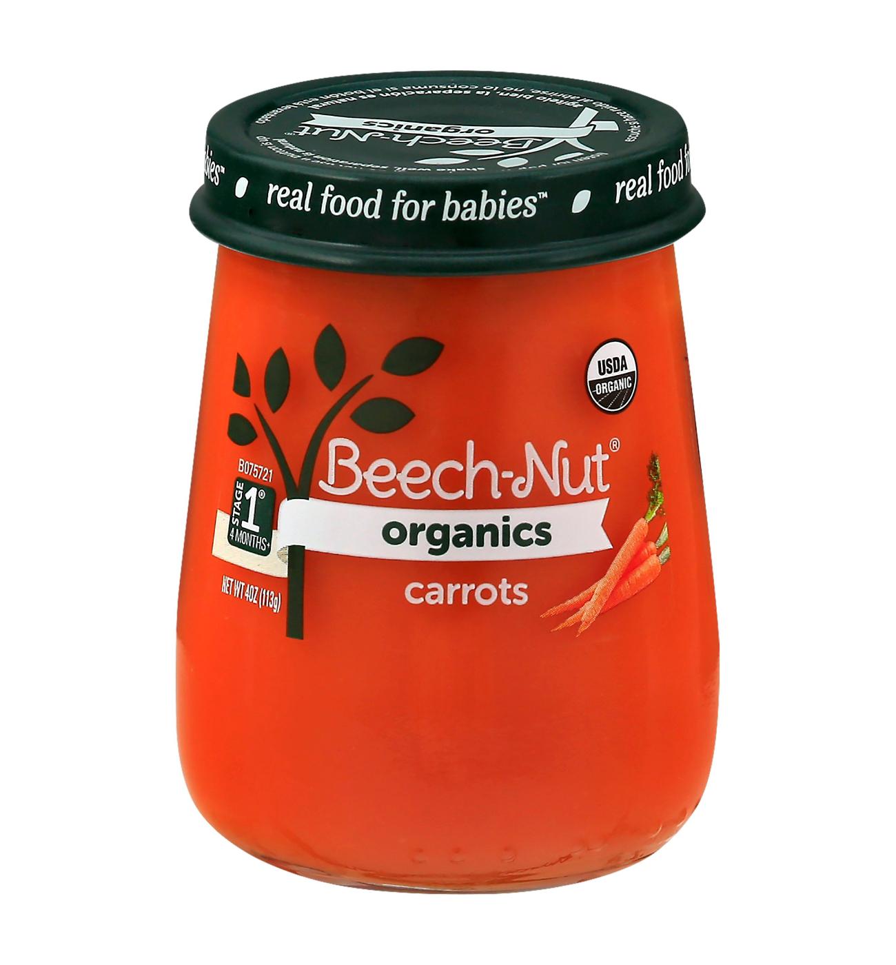 Beech-Nut Organics Stage 1 Baby Food - Carrots; image 1 of 3