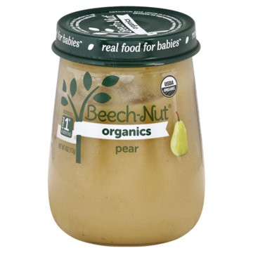 Beech-Nut Organics Stage 1 Baby Food - Pear