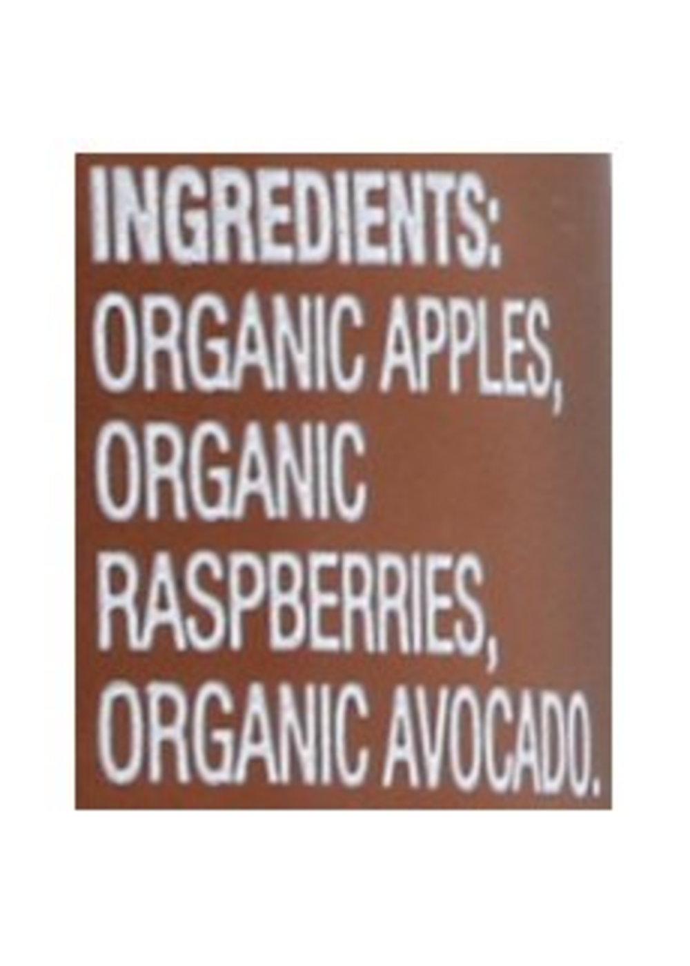 Beech-Nut Organics Stage 2 Baby Food - Apple Raspberries & Avocado; image 2 of 3