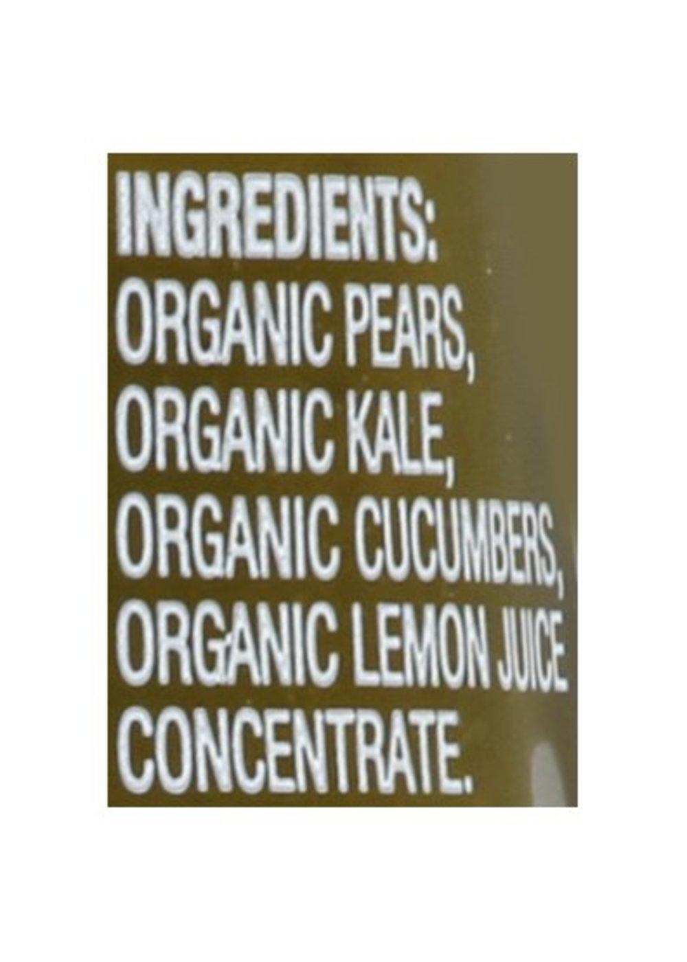 Beech-Nut Organics Stage 2 Baby Food - Pear Kale & Cucumber; image 2 of 3