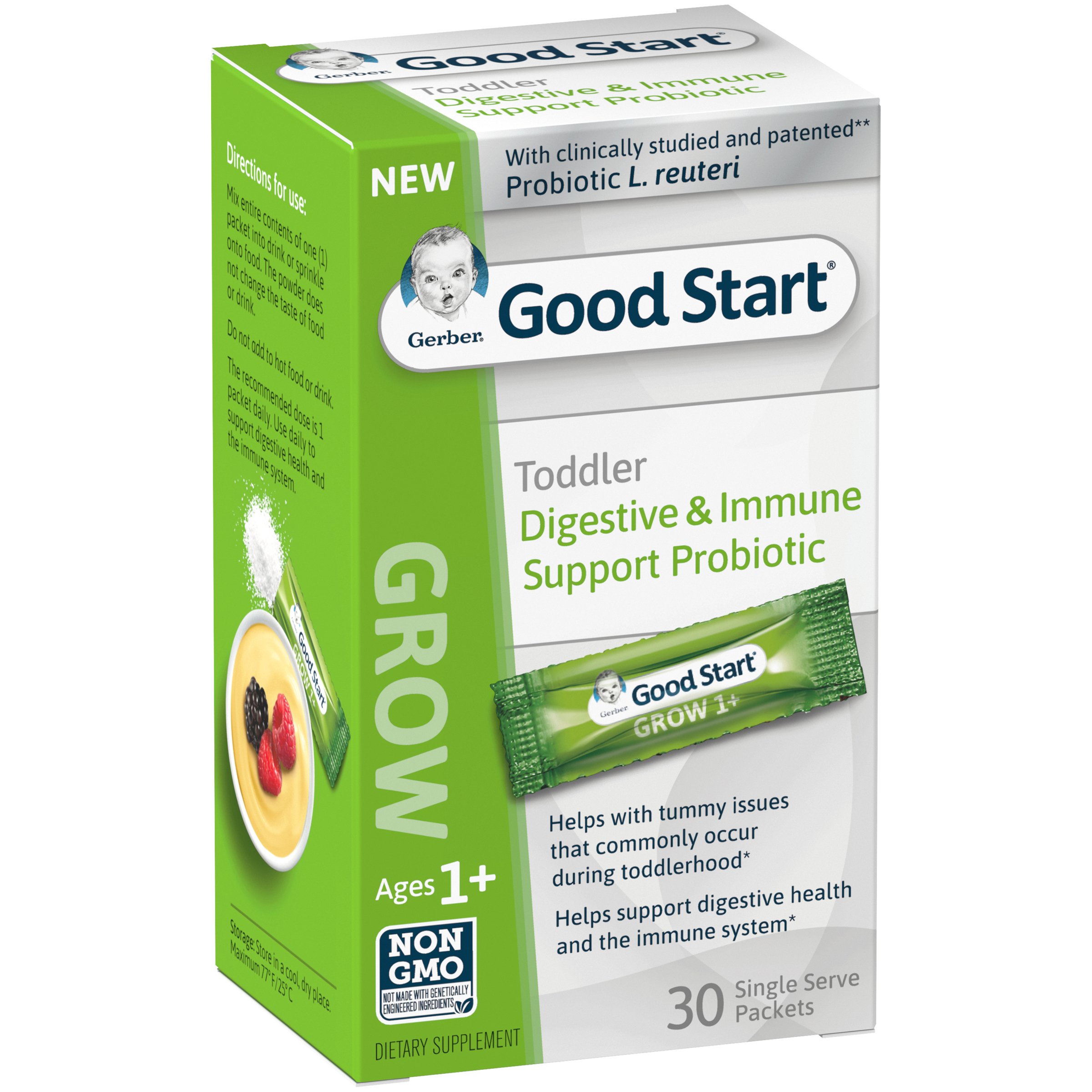 Gerber Good Start Grow 1+ Toddler Digestive & Immune Support Probiotic ...