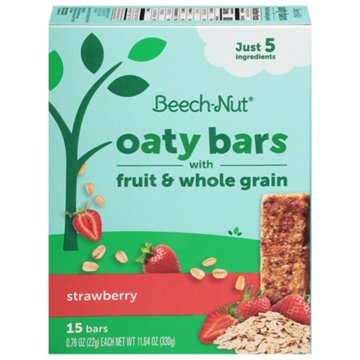 Beech-Nut Oaty Bars - Strawberry, 15 ct