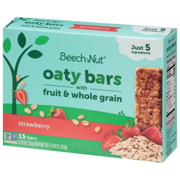 Beech-Nut Oaty Bars - Strawberry, 15 ct