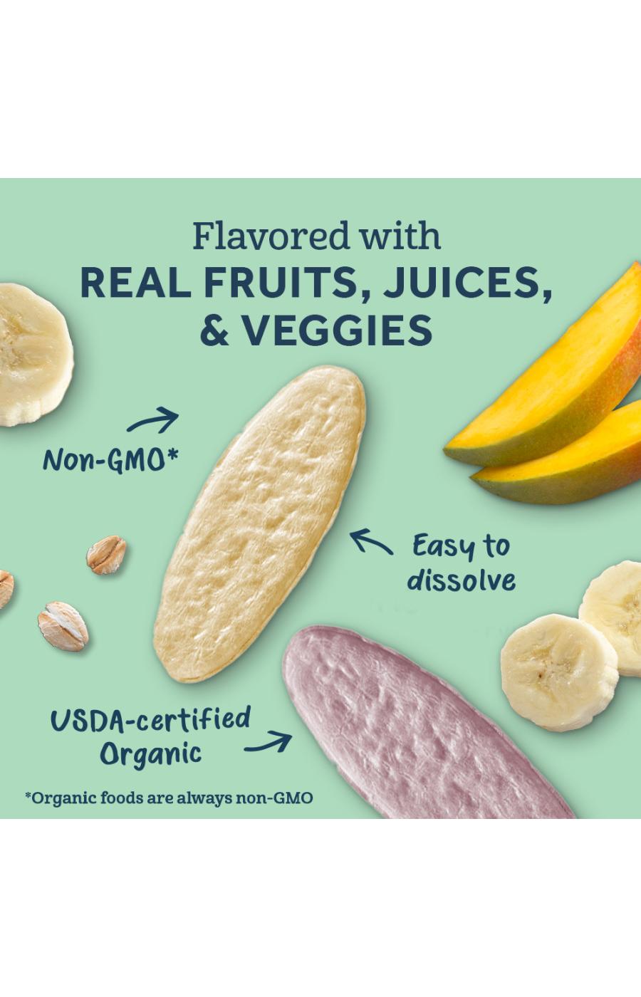 Gerber Organic for Baby Teethers - Mango Banana & Carrot; image 3 of 3