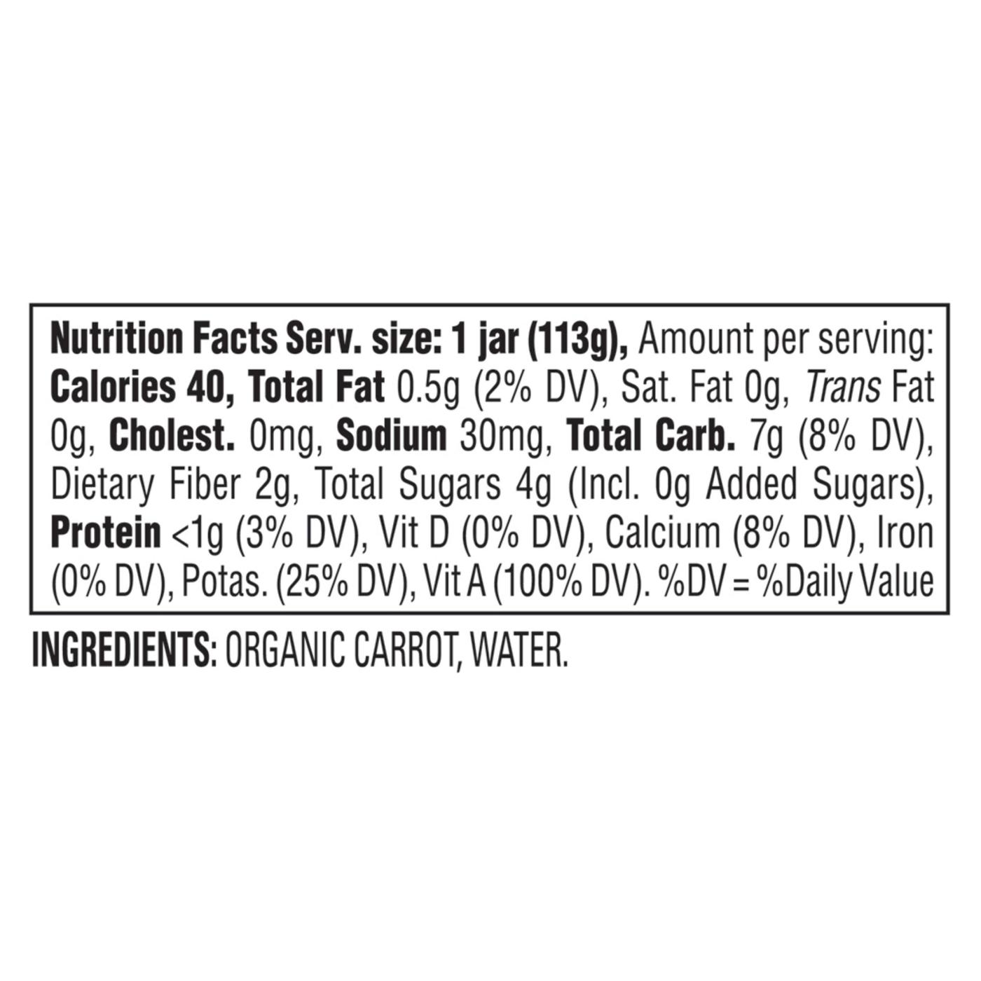 Happy Baby Organics Stage 1 Baby Food - Carrots; image 2 of 2