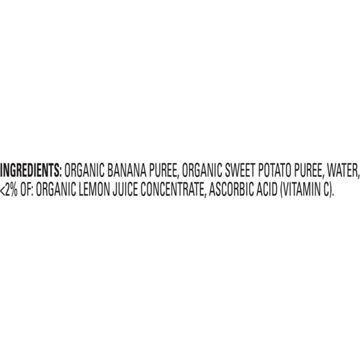 Happy Baby Organics Stage 2 Bananas & Sweet Potatoes Organic Baby Food Jar