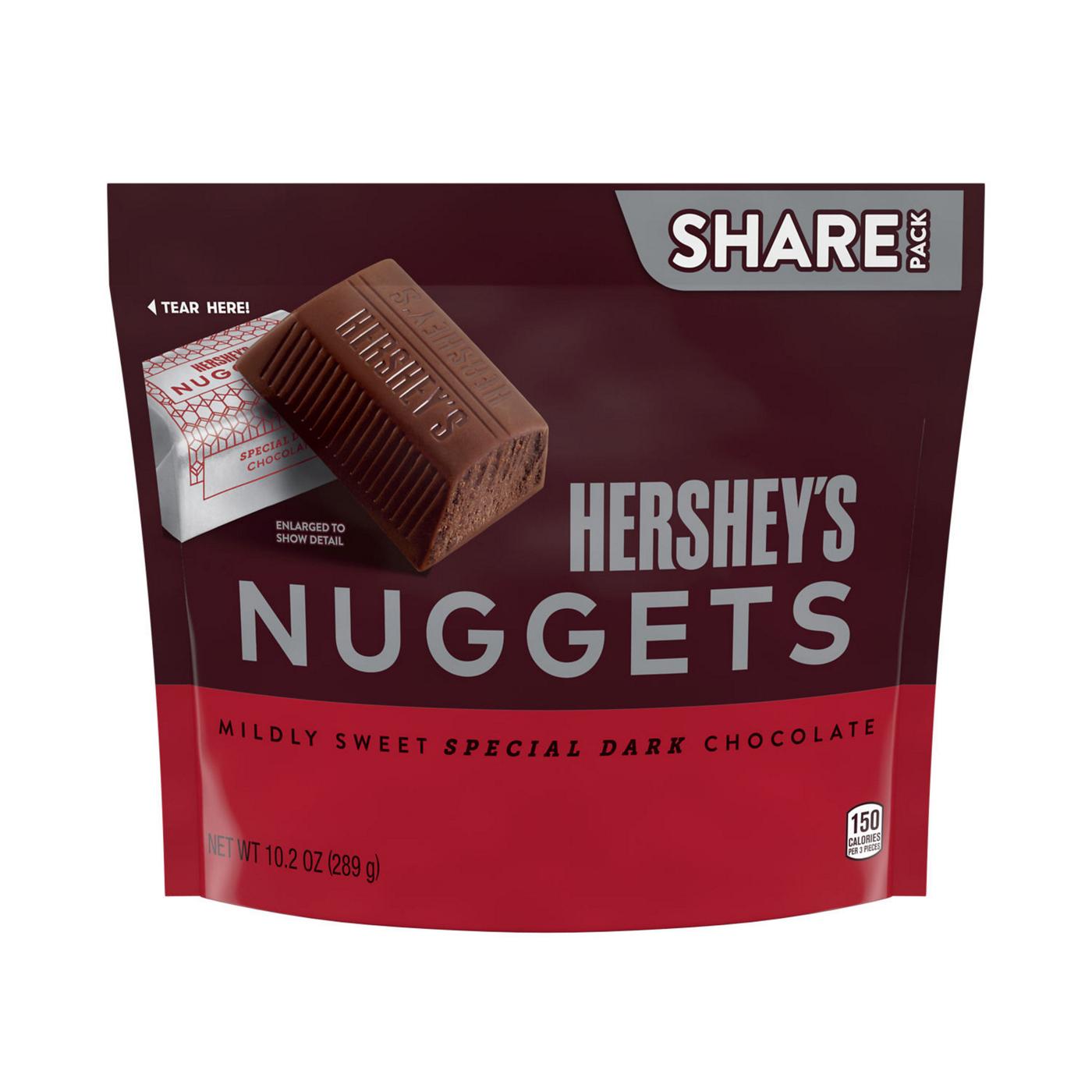 Hershey's Nuggets Special Dark Mildly Sweet Chocolate Candy - Share Pack; image 1 of 7