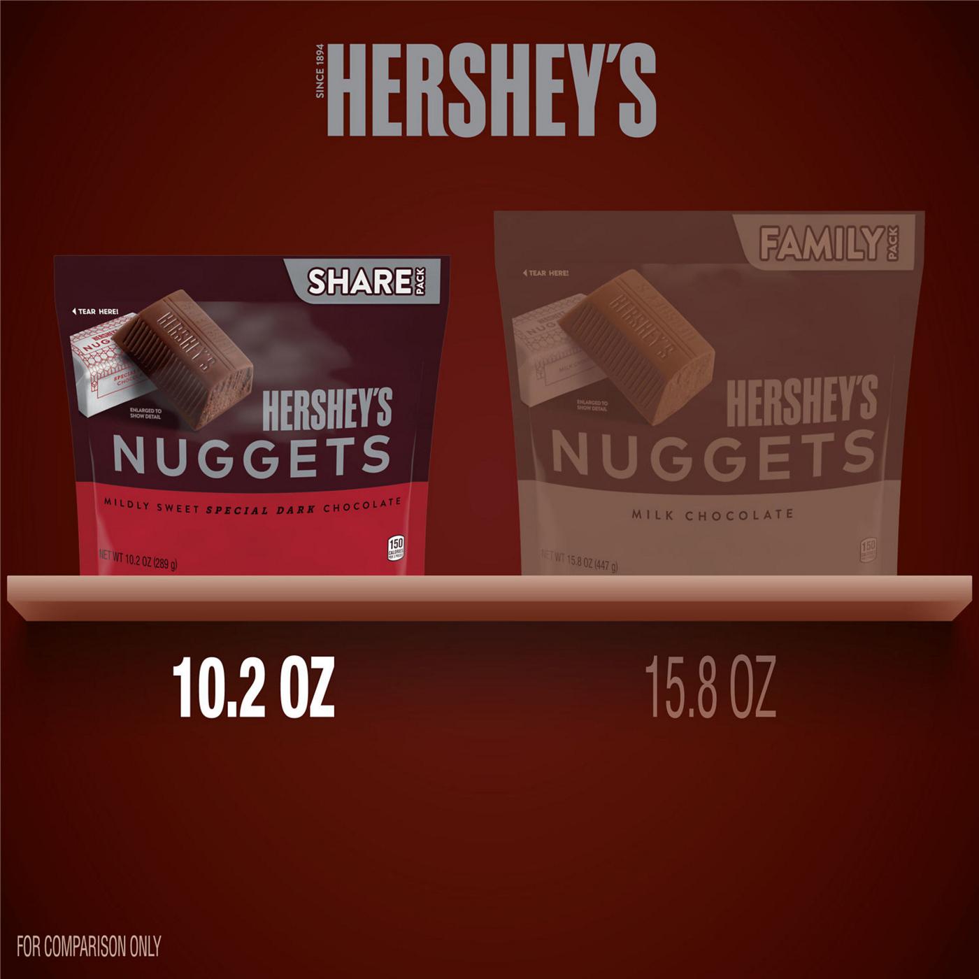 Hershey's Nuggets Special Dark Mildly Sweet Chocolate Candy - Share Pack; image 2 of 7