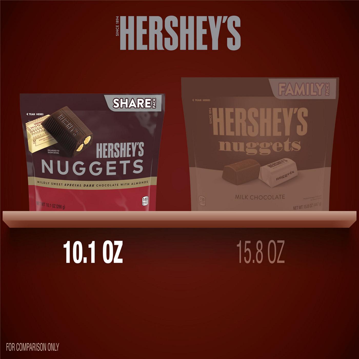 Hershey's Nuggets Special Dark Chocolate Candy with Almonds Share Pack; image 4 of 7