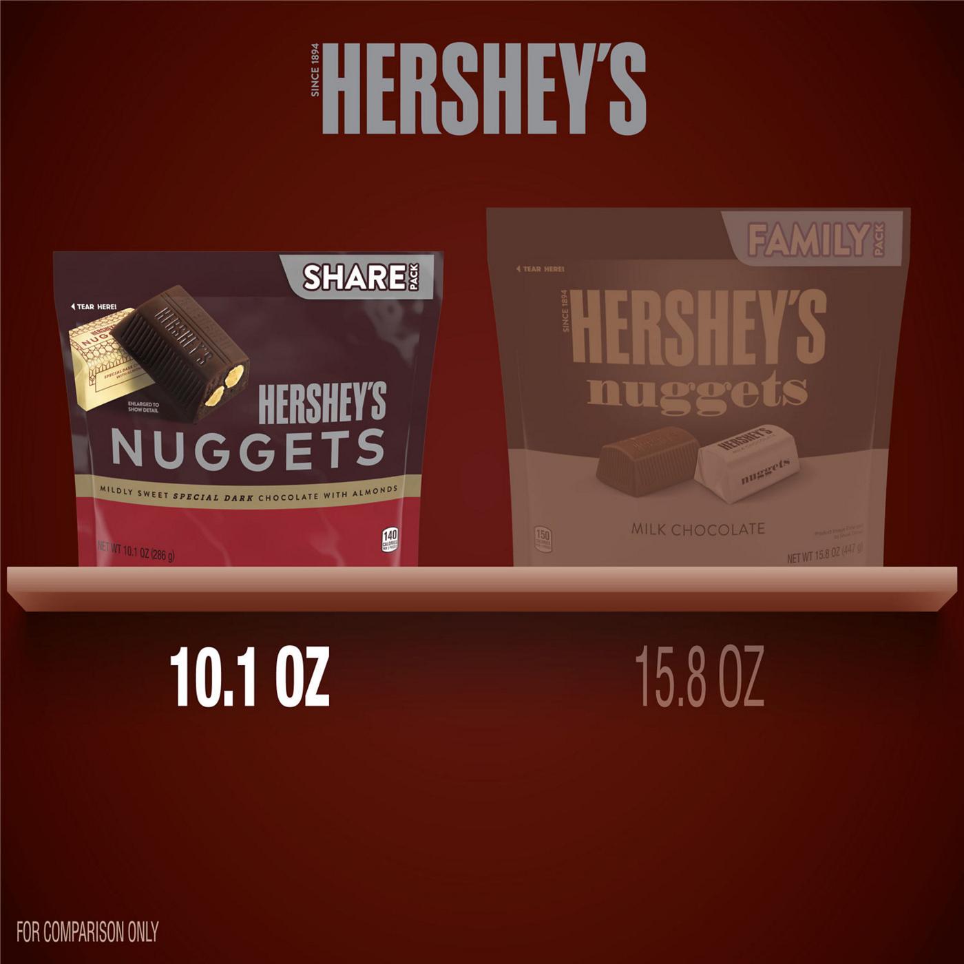 Hershey's Nuggets Special Dark Chocolate Candy with Almonds Share Pack; image 5 of 7