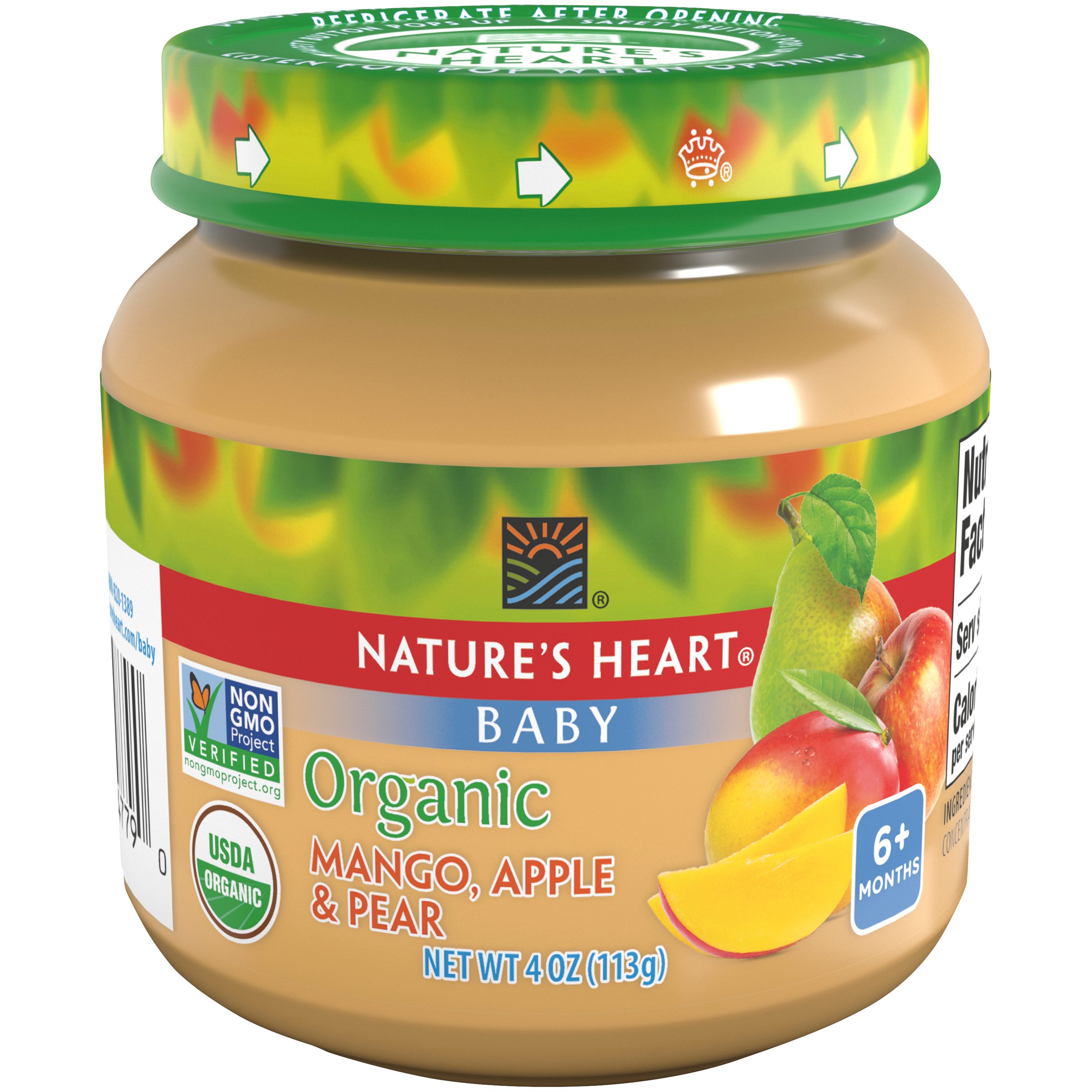 organic pear baby food
