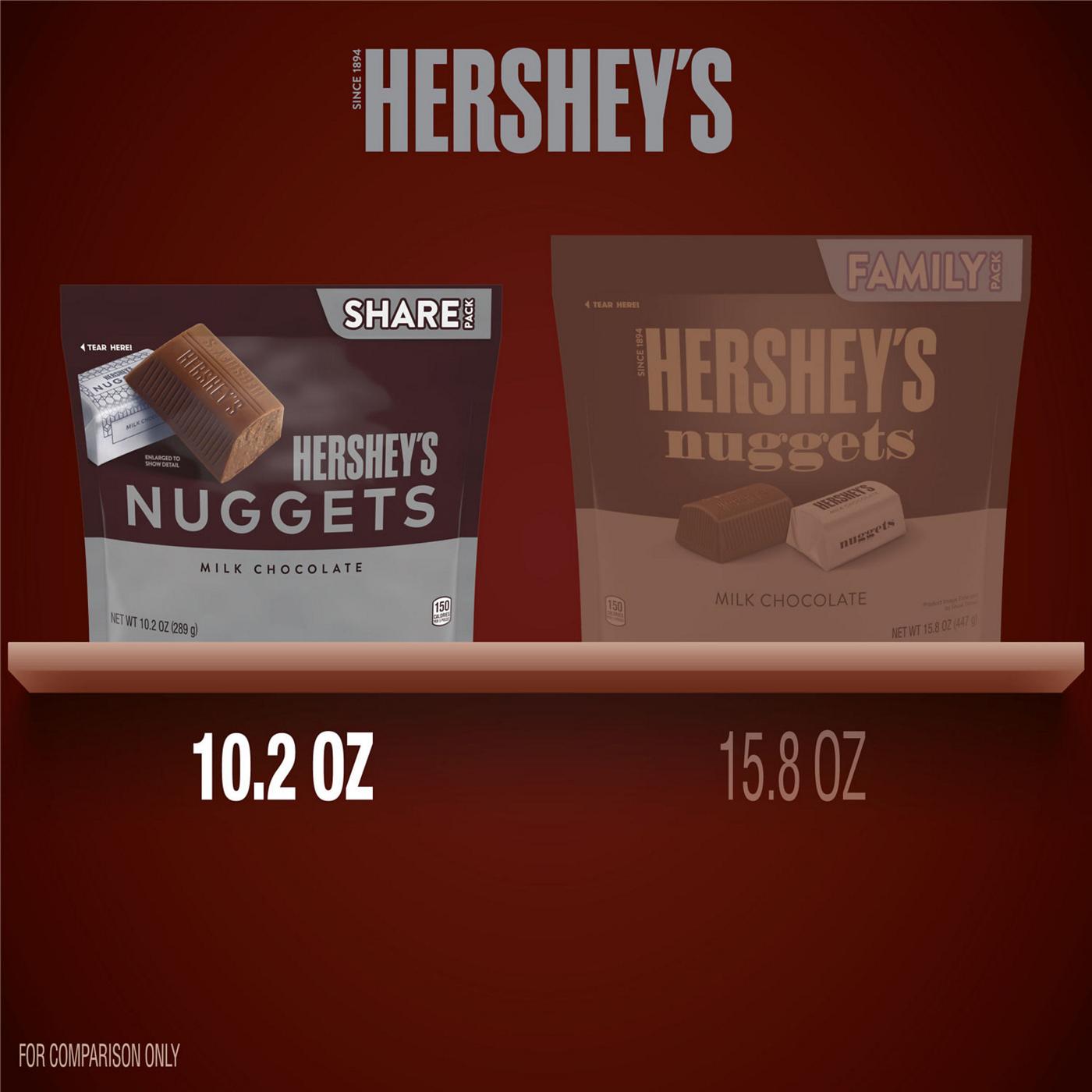 Hershey's Nuggets Milk Chocolate Candy - Share Pack; image 2 of 7