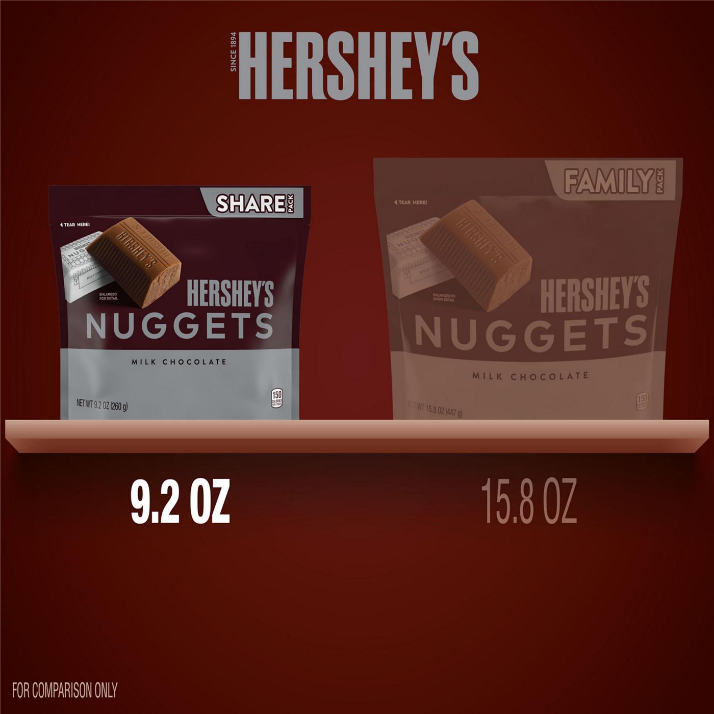 Hershey's Nuggets Milk Chocolate Candy - Share Pack; image 6 of 7