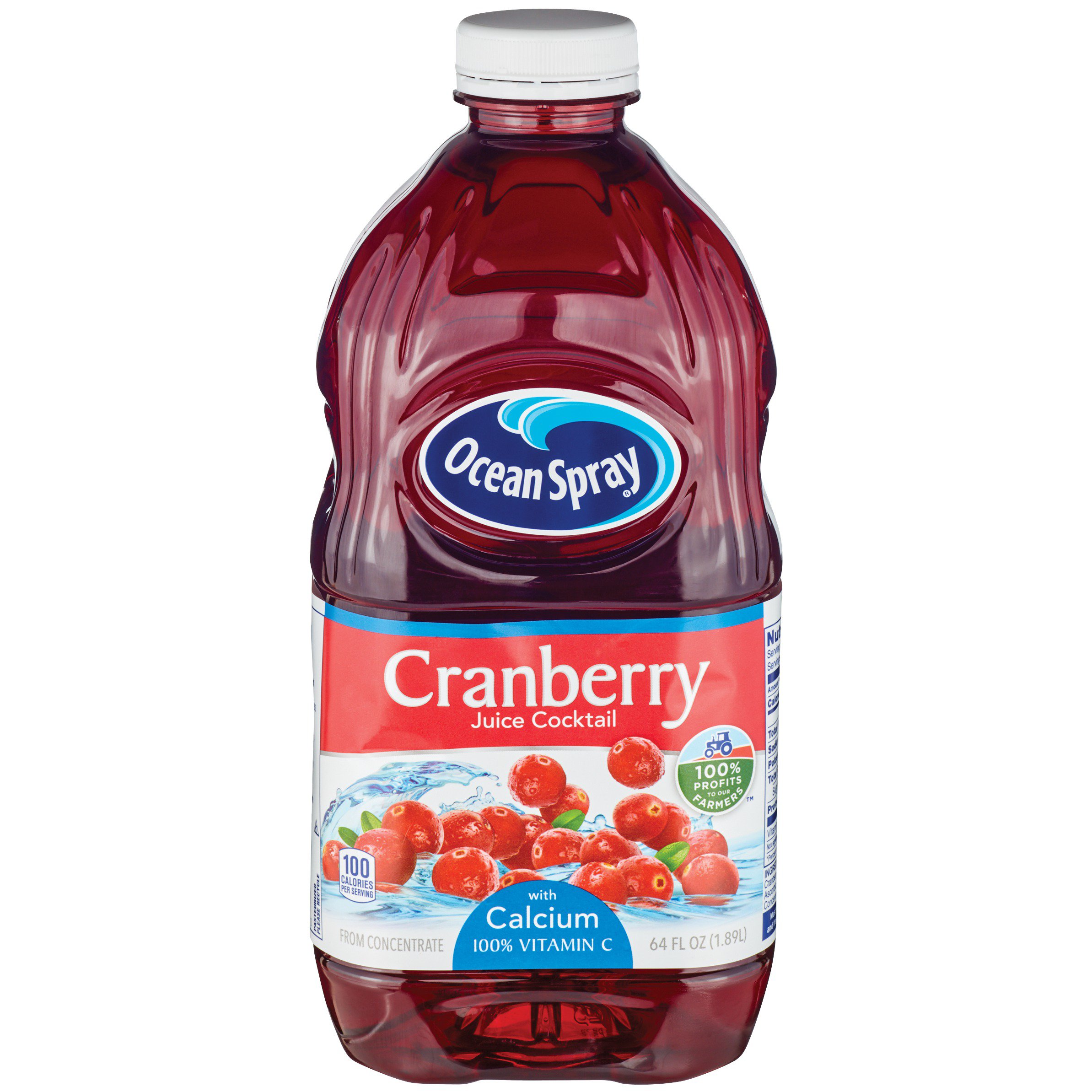 Cranberry Juice Cocktail with Calcium