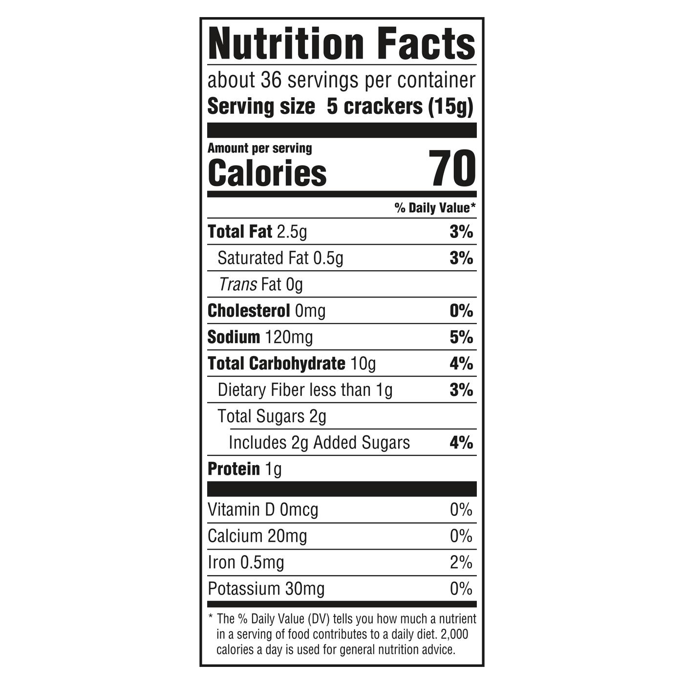 Ritz Whole Wheat Crackers Family Size; image 3 of 10