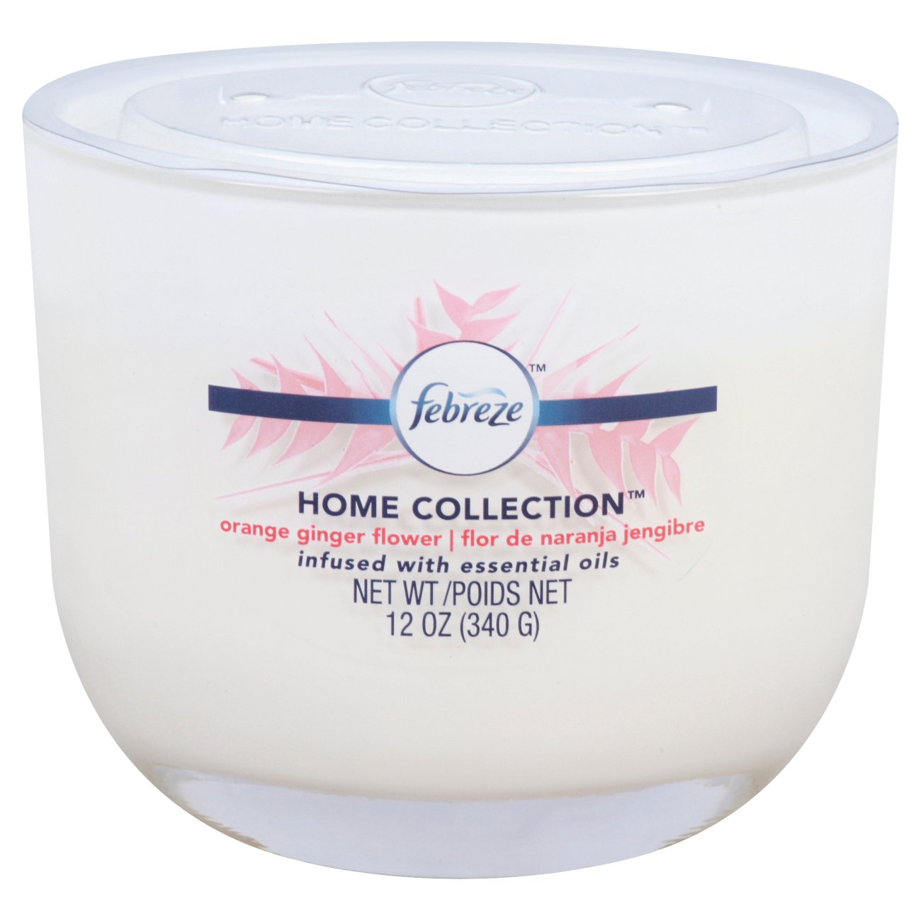 Febreze Home Collection Orange Ginger Flower Candle Shop Candles at HEB