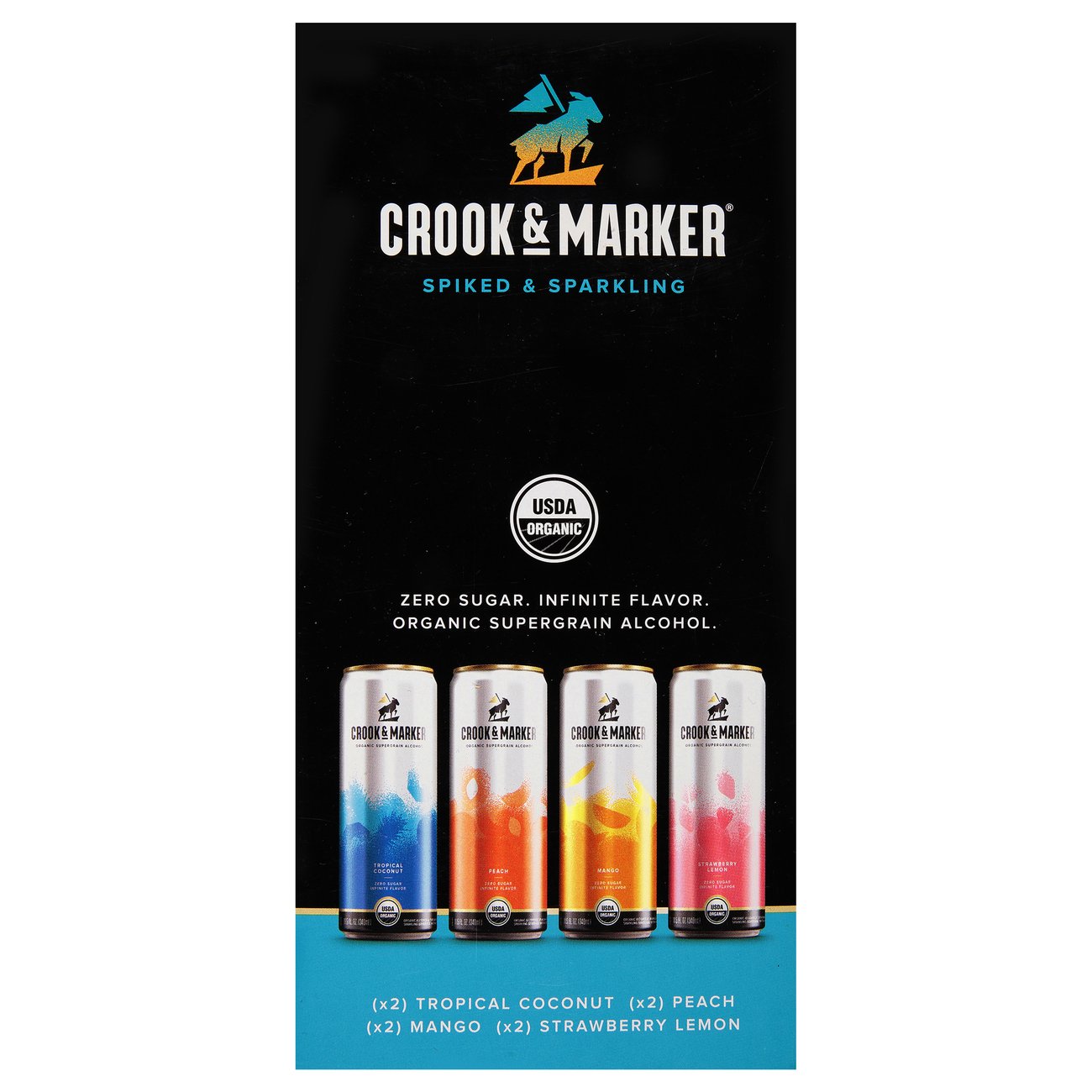 Crook and Marker Zero Guilt Variety Pack 11.5 oz Cans Shop Malt