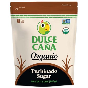 Dulce Cana Organic Turbinado Sugar, 2 lb