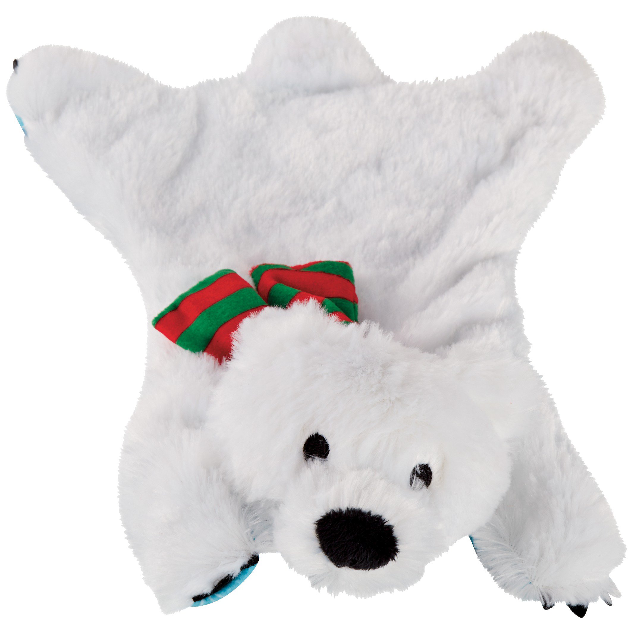 white bear dog toy