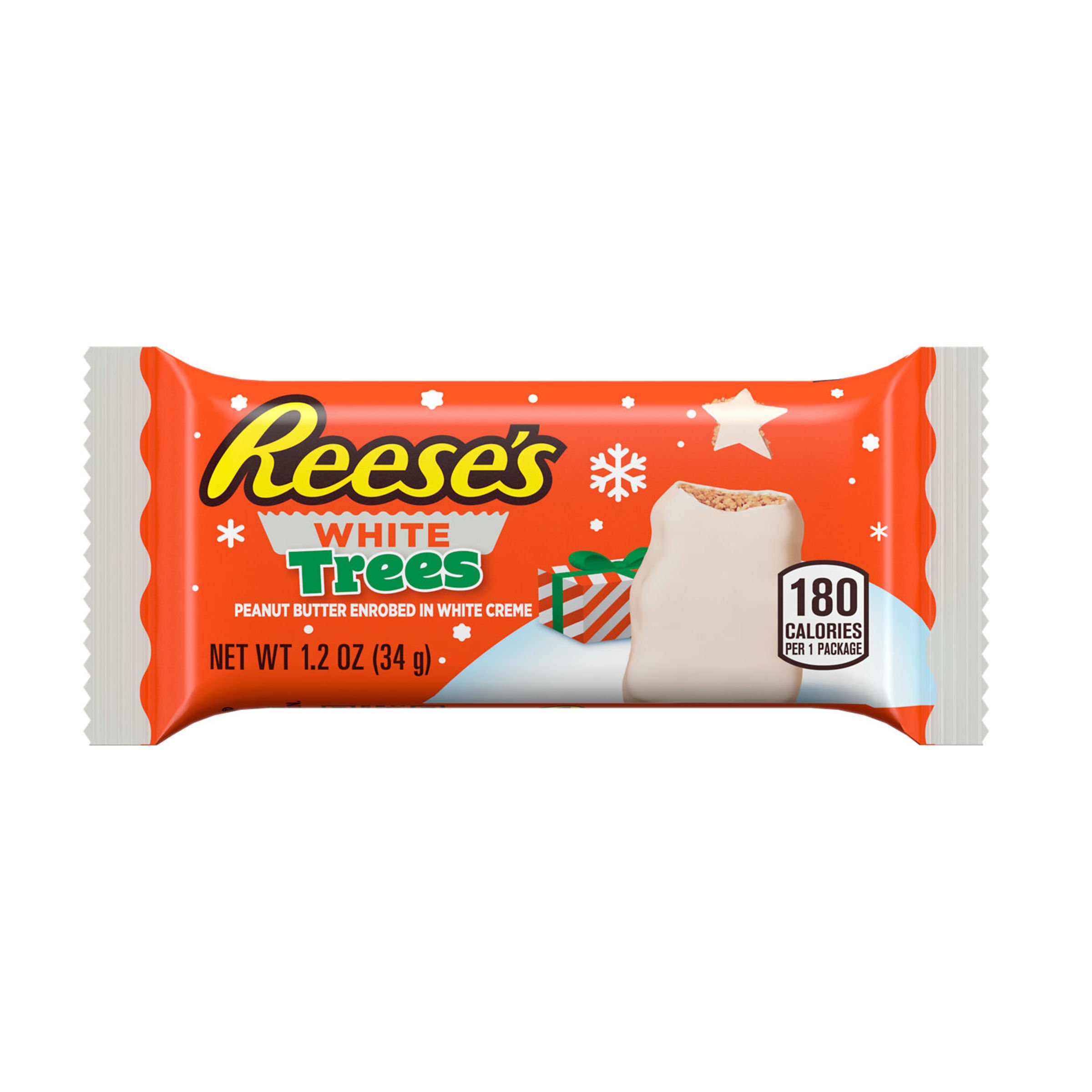 Reese's White Creme Peanut Butter Tree Christmas Candy - Shop Candy at ...