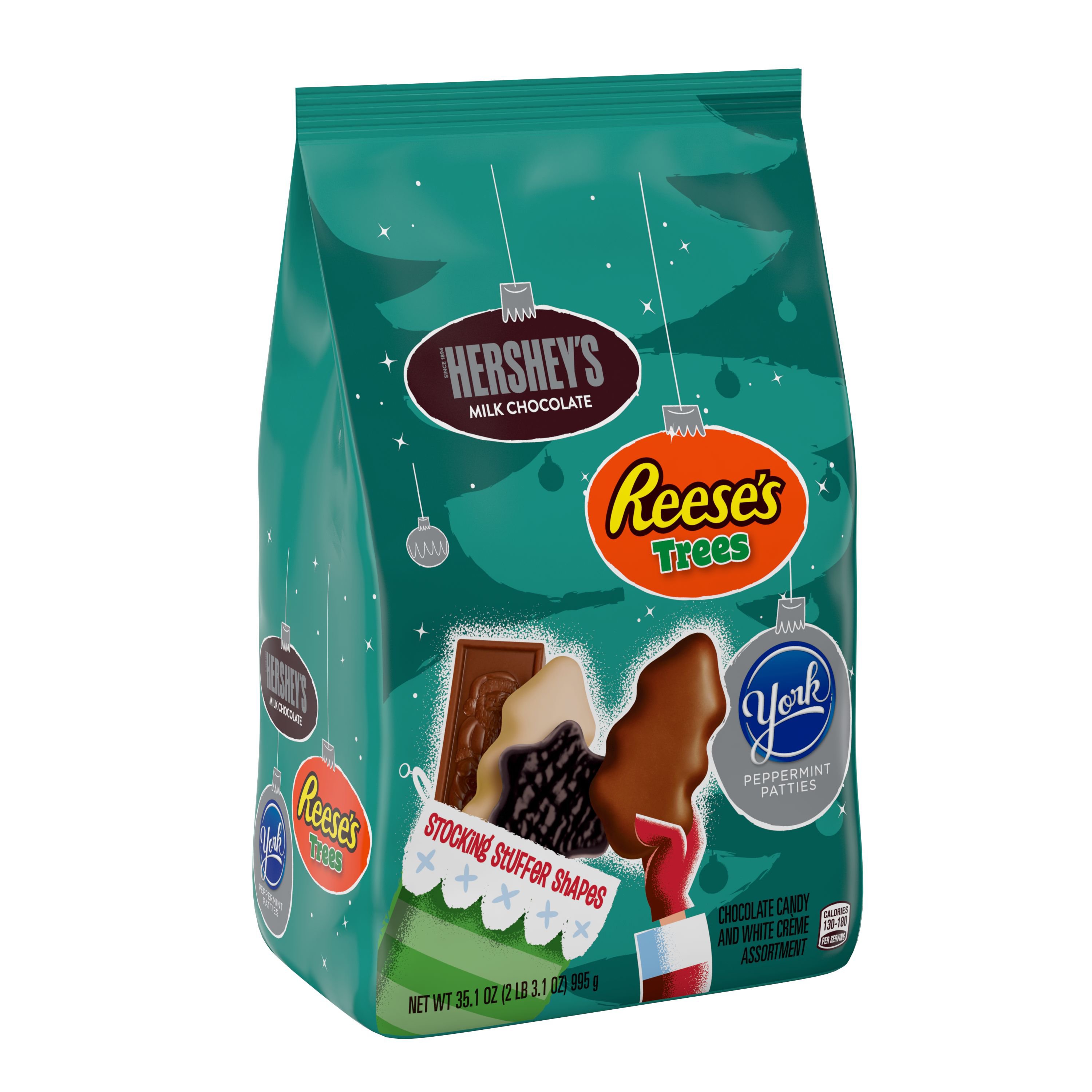Hershey's Reese's and York Chocolate Assortment Holiday Candy Shop