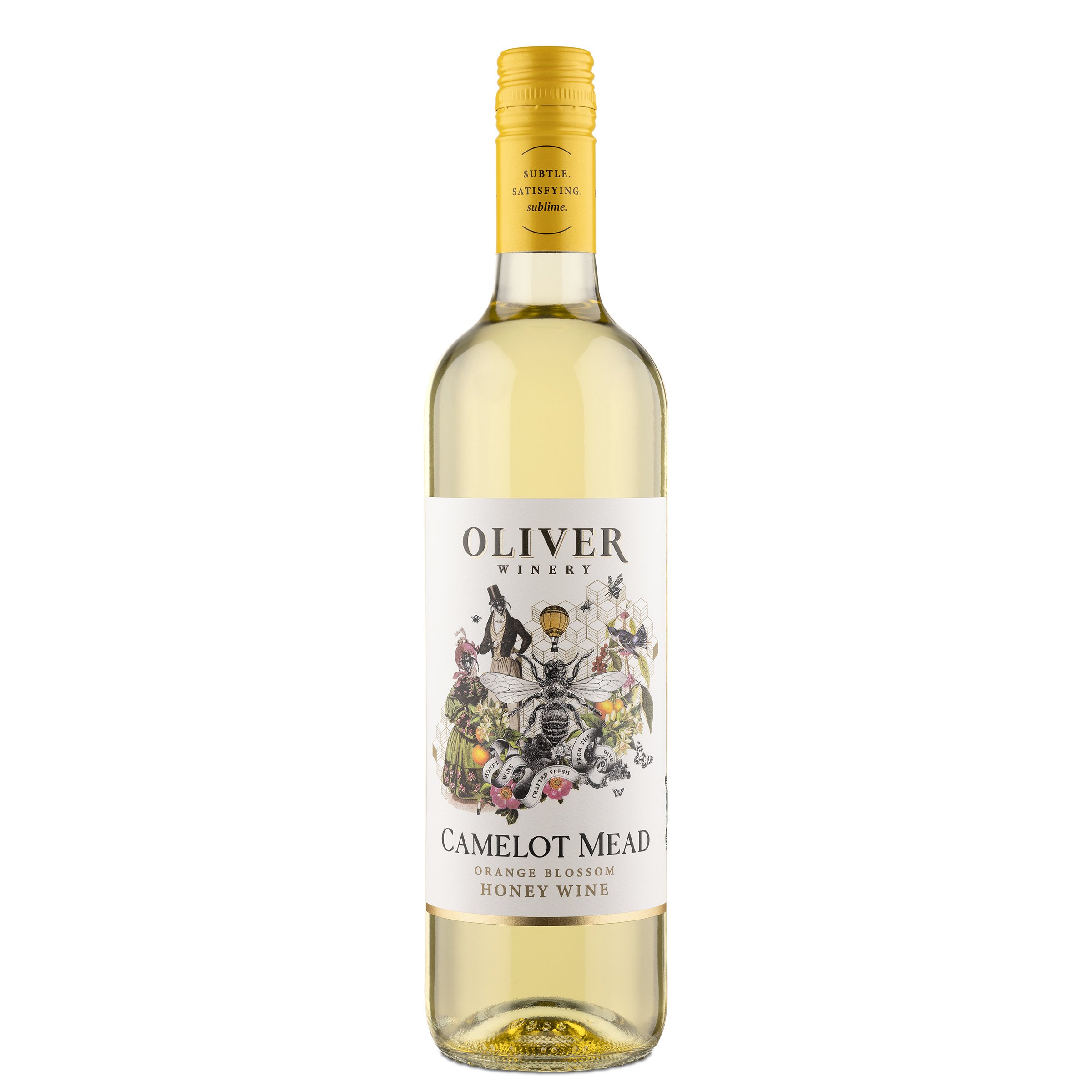 Oliver Winery Camelot Mead Honey Wine Shop Wine at HEB