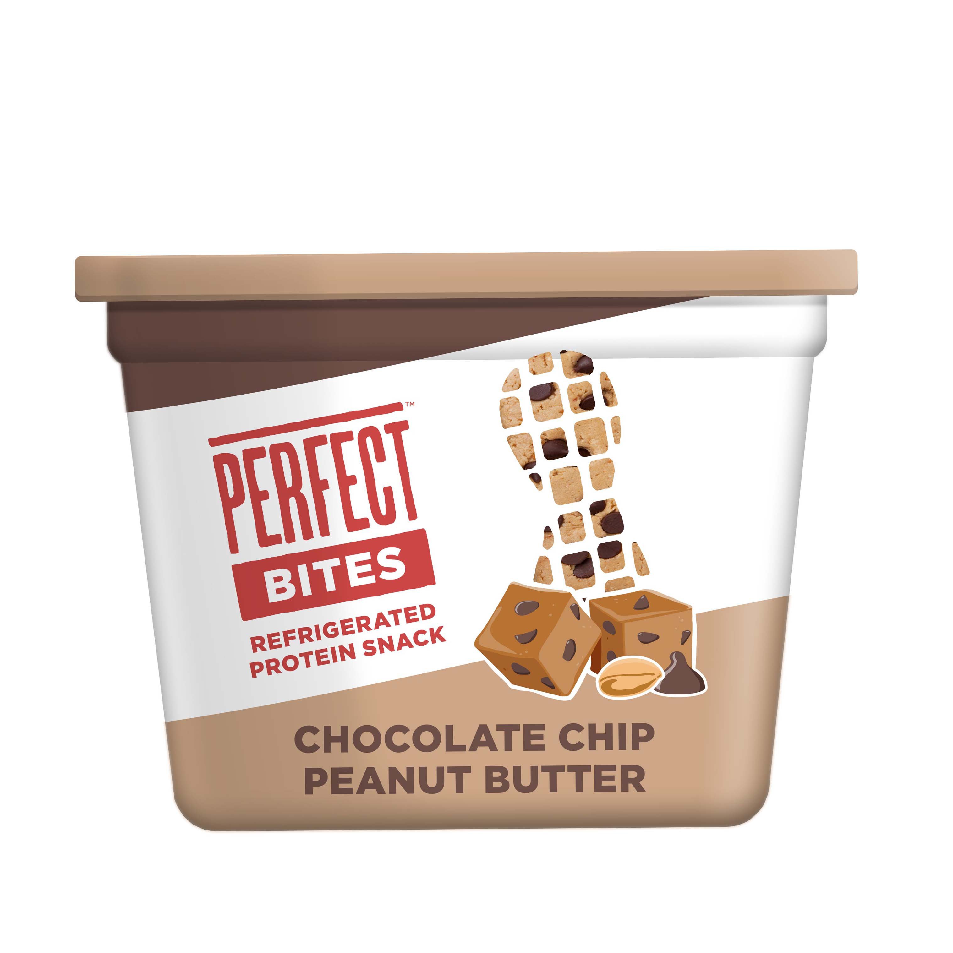 Perfect Bar Perfect Bites Chocolate Chip Peanut Butter Refrigerated
