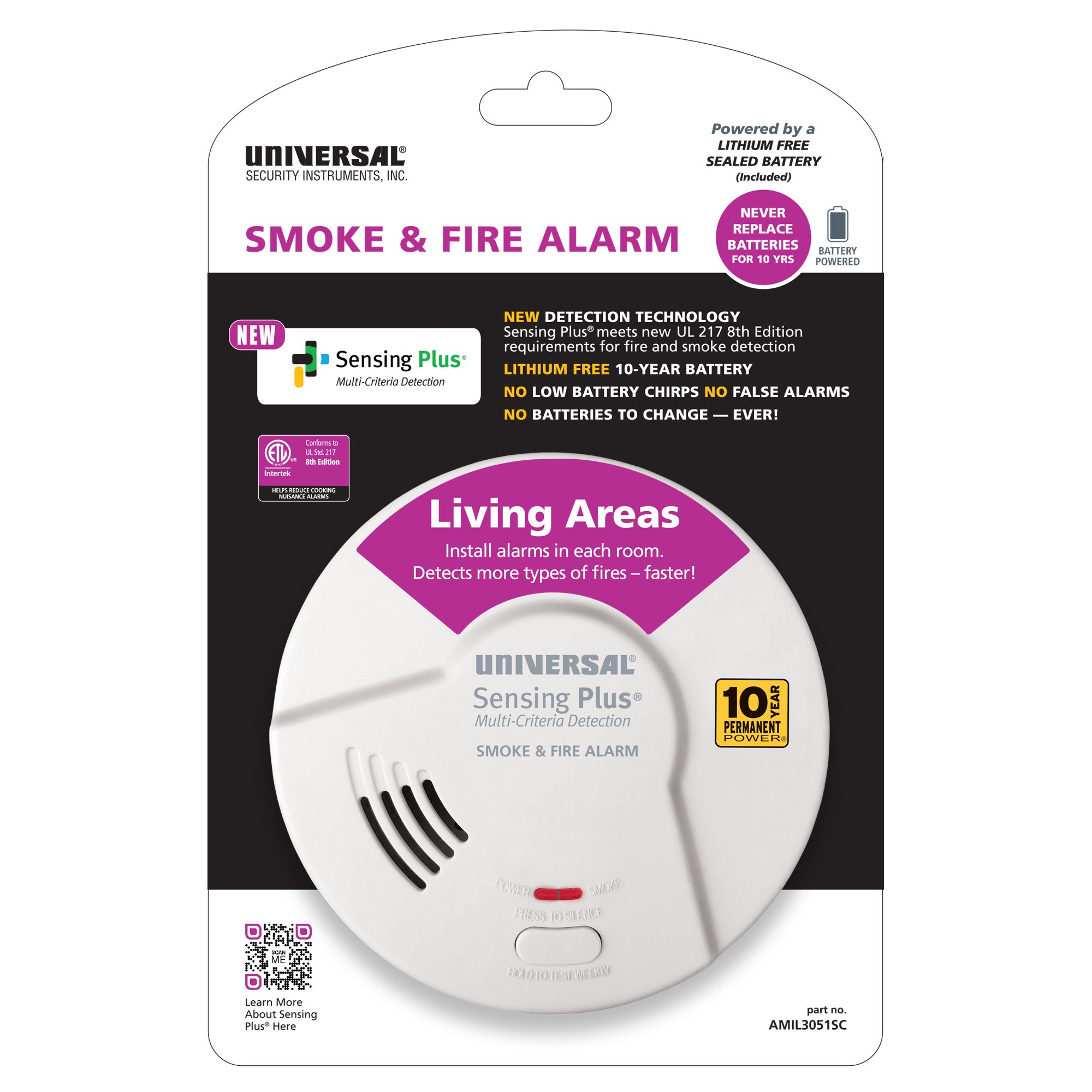 Universal Security Intruments Smoke & Fire Alarm Shop Smoke Alarms