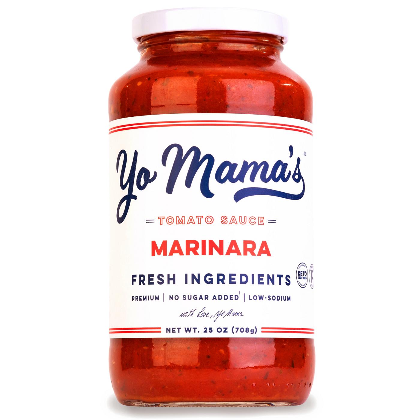 Yo Mama's Marinara Pasta Sauce; image 1 of 8