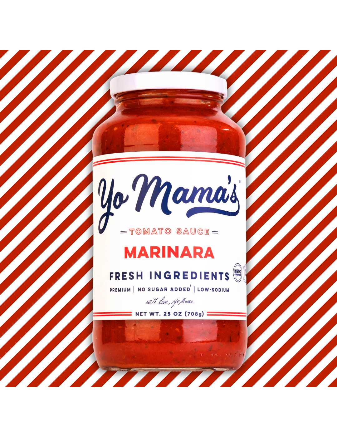 Yo Mama's Marinara Pasta Sauce; image 2 of 8
