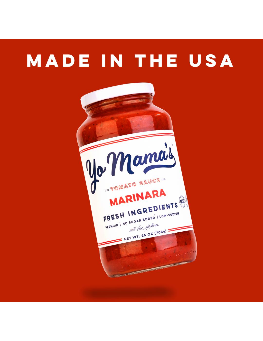 Yo Mama's Marinara Pasta Sauce; image 7 of 8