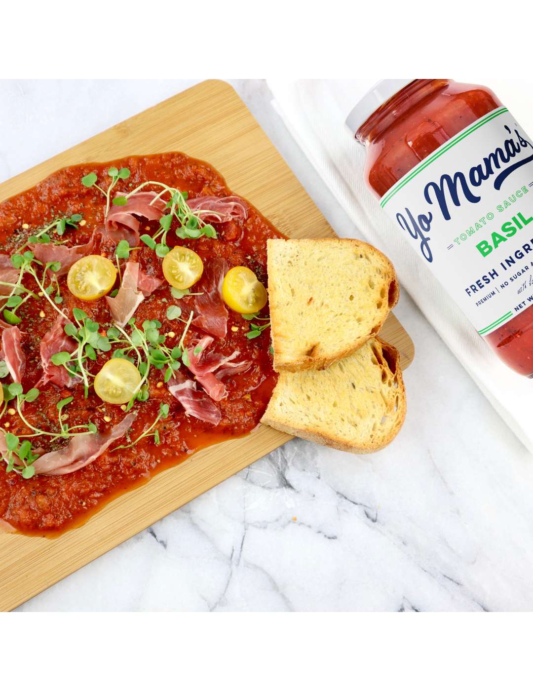 Yo Mama's Basil Pasta Sauce; image 3 of 8