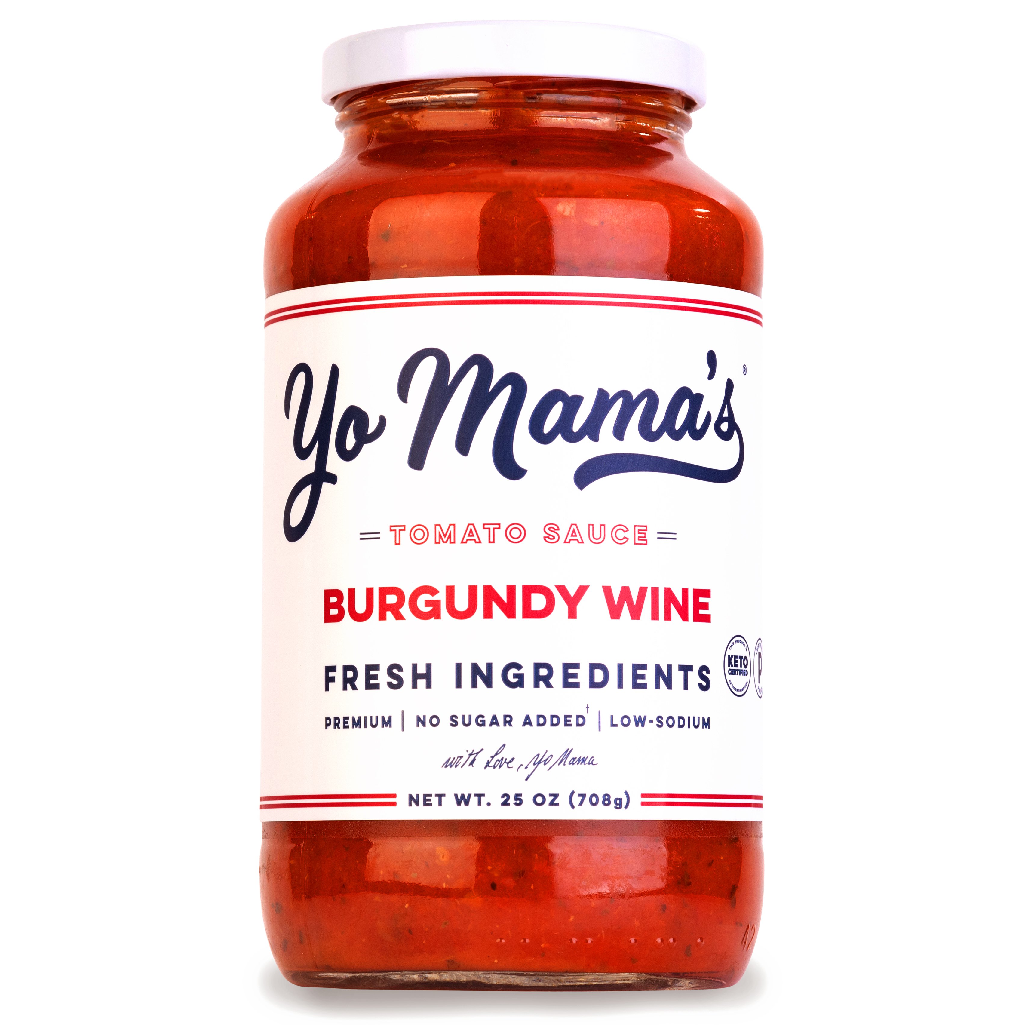 Yo Mama's Burgundy Wine Tomato Sauce Shop Pasta sauces at HEB